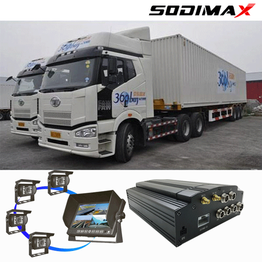 Bus Safety Video Surveillance System Black Box HDD MDVR