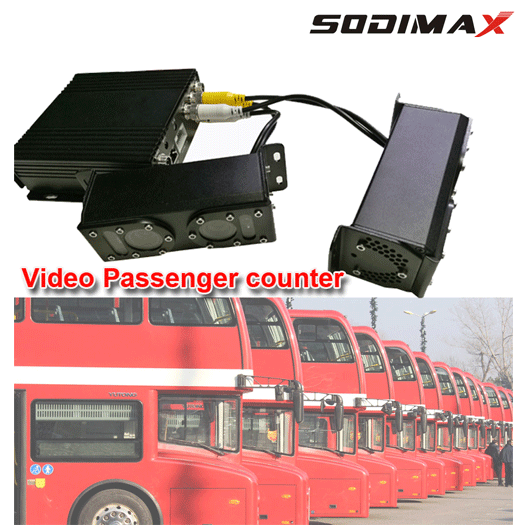 98% Accuracy Bus People Counter Video Monitoring System